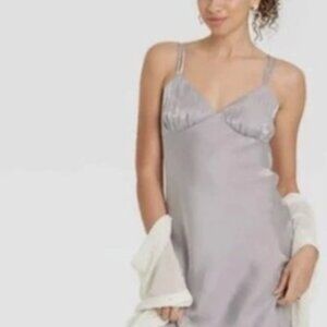 Wild Fable Silver Maxi Dress